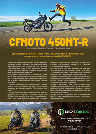 Test CFMOTO 450MT-R