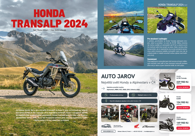 Test: Honda Transalp 2024