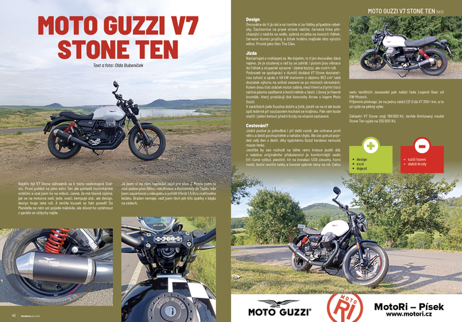 Test: Moto Guzzi V7 Stone Ten